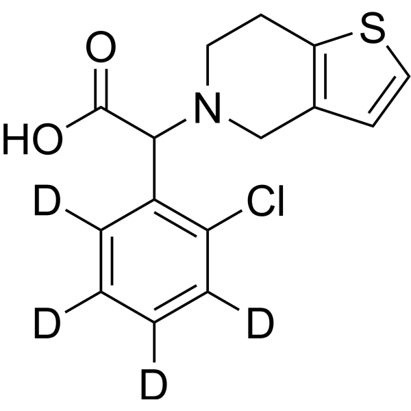 (Rac)-Clopidogrel carboxylic acid-d4 1246814-52-7